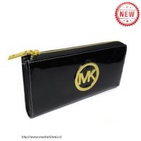 michael kors jet set continental glad groot zwart portefeuilles Tas Verkopen a835w630